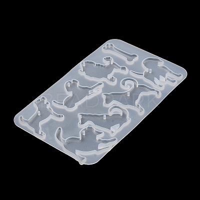 Dog DIY Pendant Silhouette Silicone Molds SIL-F010-05-1