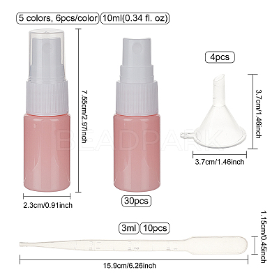 Empty Portable PET Plastic Spray Bottles MRMJ-BC0002-55-1