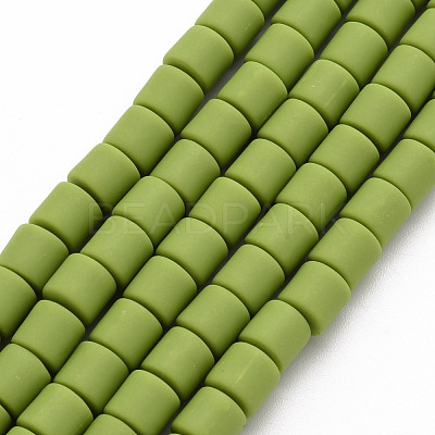 Polymer Clay Bead Strands CLAY-T001-C45-1
