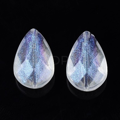 Transparent Acrylic Beads X-OACR-N008-102-1