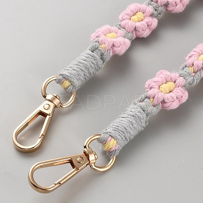 Cotton Rope Shoulder Phone Straps AJEW-WH20026-01C-1