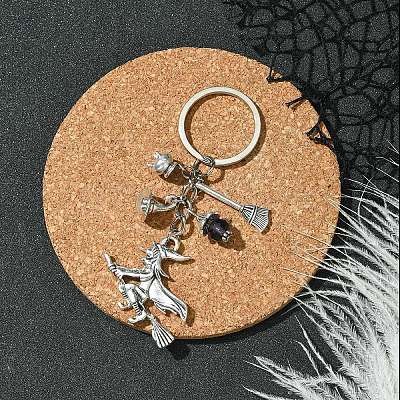 Witch Alloy Keychain KEYC-YW00112-1