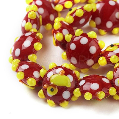 Handmade Lampwork Beads X1-LAMP-J092-01E-1
