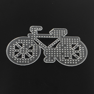 Bicycle ABC Plastic Pegboards used for 5x5mm DIY Fuse Beads X-DIY-Q009-47-1