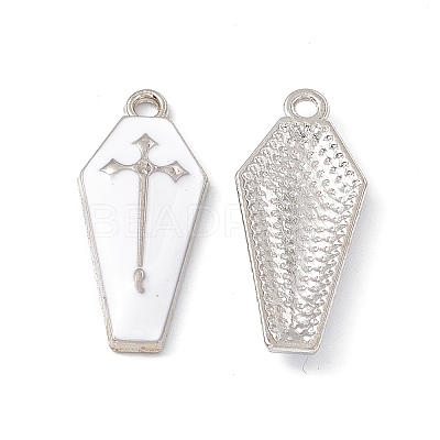 Alloy Enamel Pendants ENAM-H039-10P-1