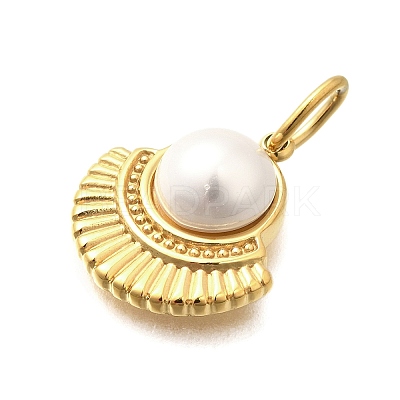 304 Stainless Steel Pendants STAS-Q337-13G-1
