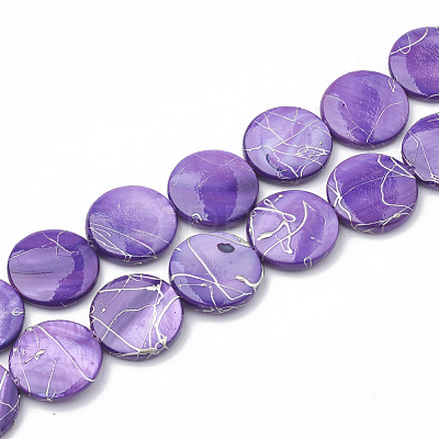 Freshwater Shell Beads Strands X-SHEL-N020-2-02D-1