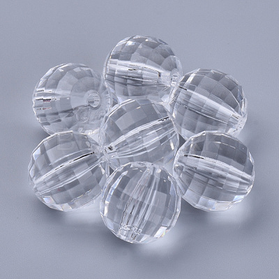 Transparent Acrylic Beads TACR-Q254-22mm-V01-1