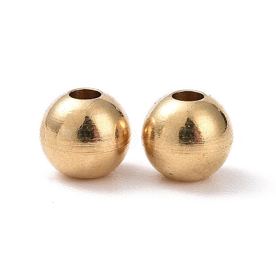 Brass Beads KK-P095-37-4mm-1
