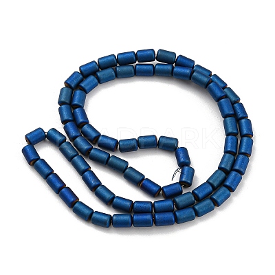 Electroplated Synthetic Non-magnetic Hematite Beads Strands G-Z032-I02-10E-1