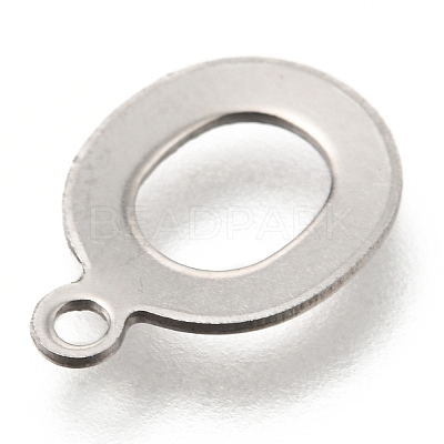 Non-Tarnish 201 Stainless Steel Charms X-STAS-C021-06P-O-1