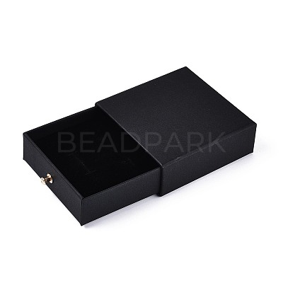 Square Paper Drawer Jewelry Set Box CON-C011-03A-01-1