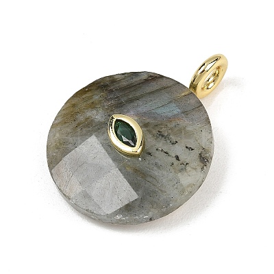 Natural & Synthetic Gemstone Faceted Pendants G-A287-02G-M-1