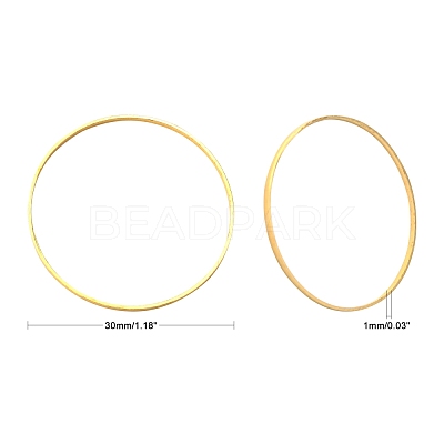 Brass Linking Rings EC18730MM-G-1