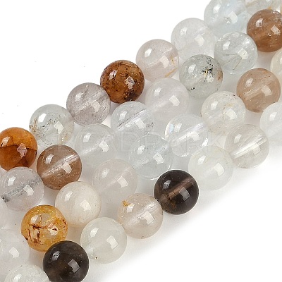 Natural Topaz Beads Strands G-H062-A03-02-1