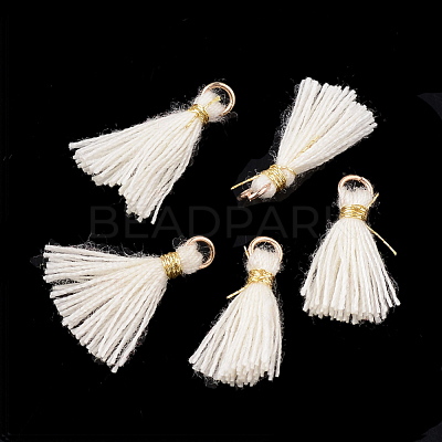 Polycotton(Polyester Cotton) Tassel Pendant Decorations FIND-S281-32-1