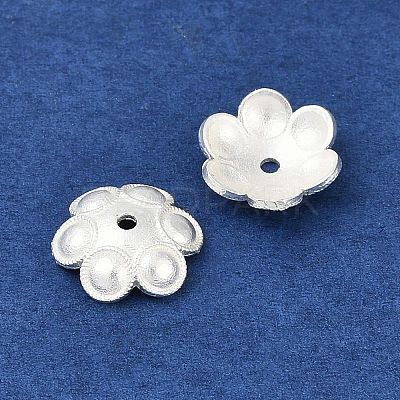 Brass Bead Caps KK-F891-16MS-1