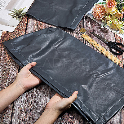 1 Pair Imitation Leather Sofa Armrest Covers AJEW-CL0002-21B-1