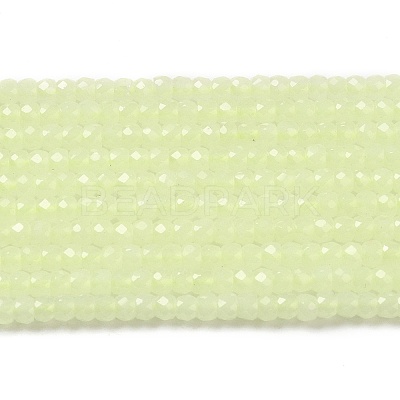 Synthetic Luminous Stone Beads Strands G-C086-01A-06-1