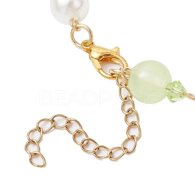 2Pcs 2 Colors Synthetic Turquoise Beads Charm Bracelets BJEW-JB11849-1