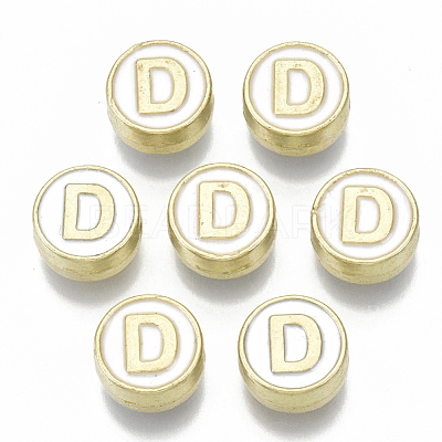 Alloy Enamel Beads X-ENAM-S122-028D-NR-1