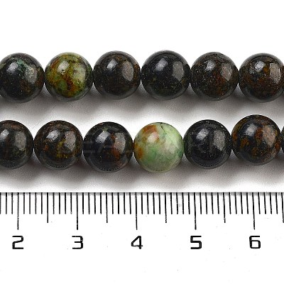 Natural Azurite Beads Strands G-Z063-A04-02-1