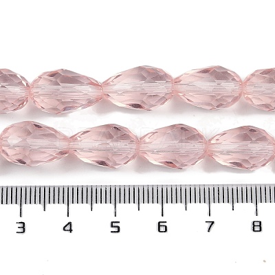 Transparent Glass Beads Strands EGLA-N013-T4mm-D18-1