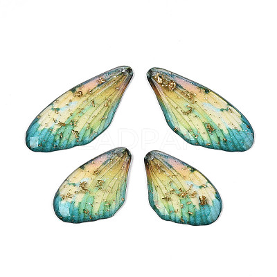 Epoxy Resin Pendants RESI-N045-03D-1