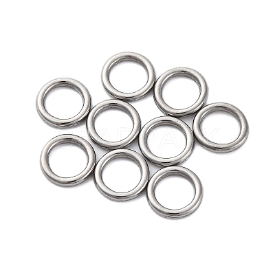 304 Stainless Steel Linking Rings LS-STAS-H235-10D-P-1
