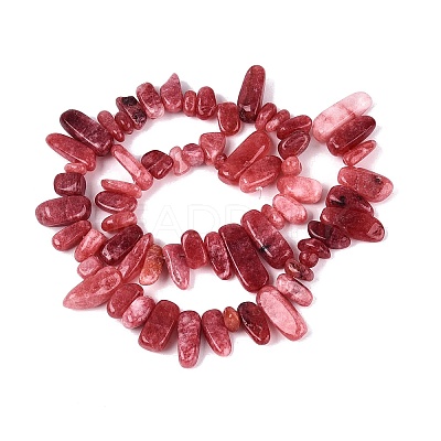 Dyed Natural Quartz Beads Strands G-Q606-24A-09-1