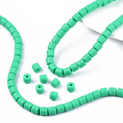 Polymer Clay Bead Strands CLAY-T001-C52-1