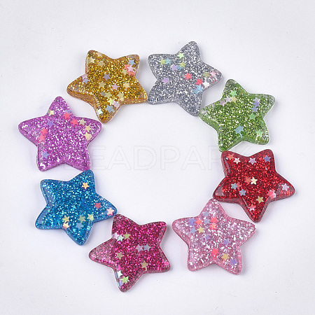 Resin Cabochons CRES-T010-151-1