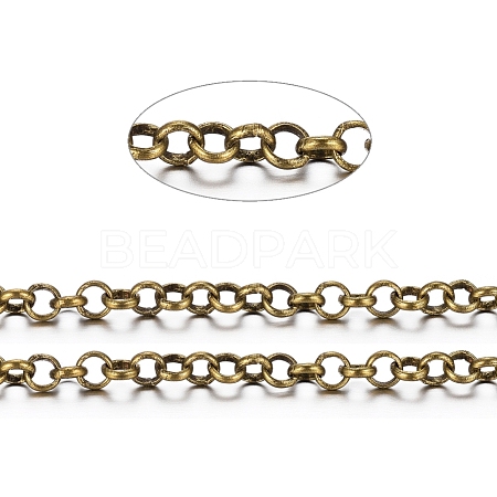 Brass Rolo Chains CHC-S008-002C-AB-1