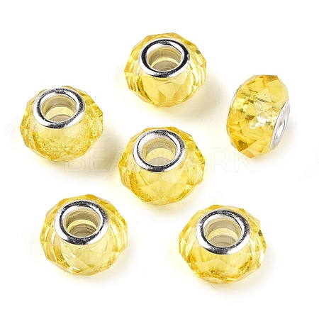 Handmade Glass European Beads for Biagi Bracelet Making X-GPDL25Y-10-1