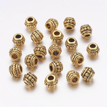 Tibetan Silver Beads GLF0009Y-NF-1