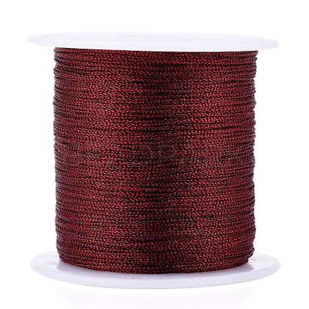 Polyester Braided Metallic Thread OCOR-I007-B-14-1