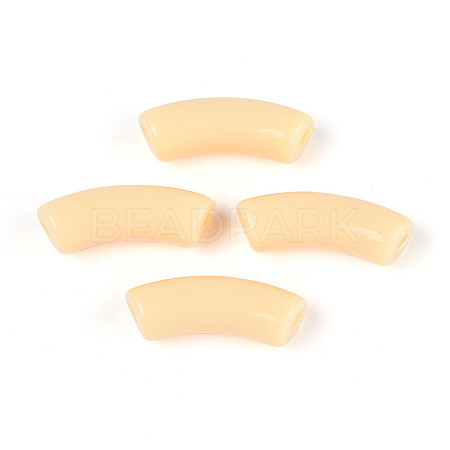 Opaque Acrylic Beads MACR-S372-001B-S021-1