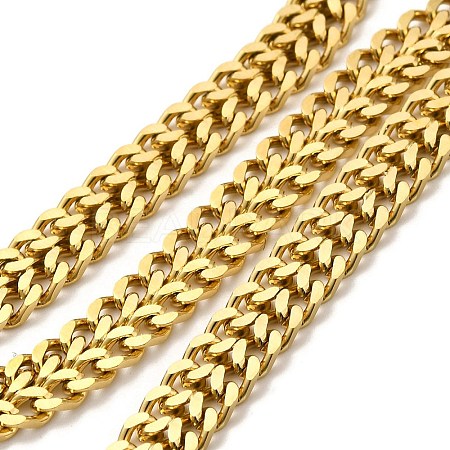 Ion Plating(IP) 304 Stainless Steel Curb Chains CHS-C013-01E-G-1