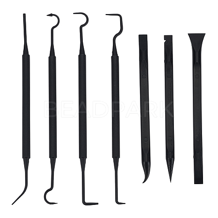 4Pcs Nylon Cleaning Brush Double Hooks Tools AJEW-AR0004-92-1