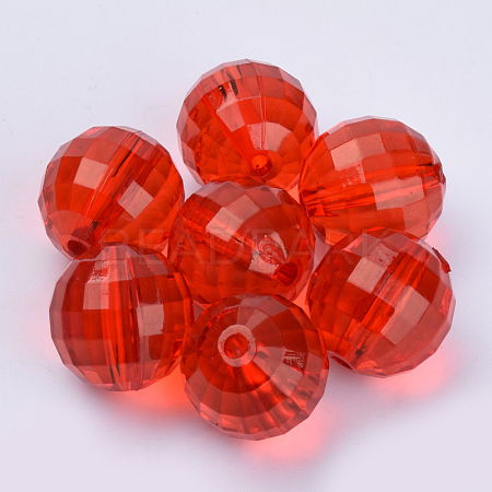 Transparent Acrylic Beads TACR-Q254-14mm-V12-1