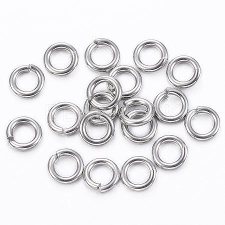 304 Stainless Steel Jump Rings A-STAS-H555-11P-1