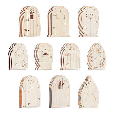Wood Cabochons WOOD-NB0001-70-1