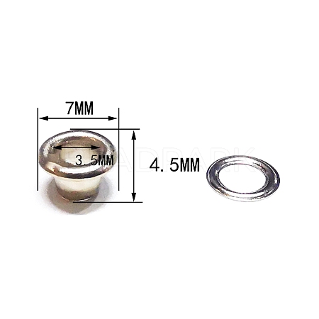 Brass Grommet Eyelet Findings PW-WG380A2-22-1