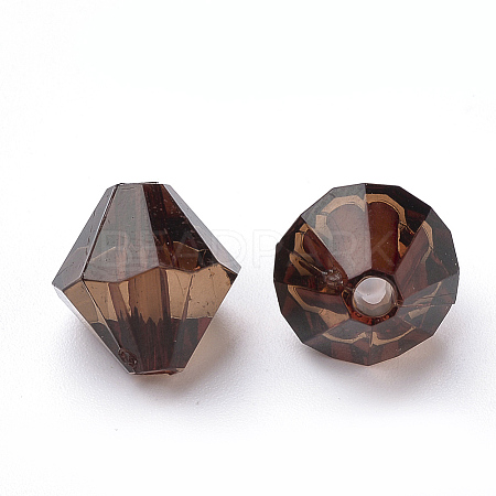 Transparent Acrylic Beads TACR-S146-4mm-23-1
