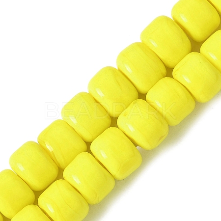 Handmade Lampwork Beads Strands LAMP-I030-02E-1