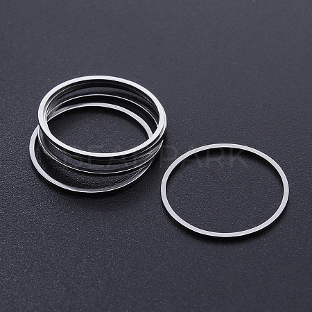 Non-Tarnish 304 Stainless Steel Linking Rings STAS-S105-T938-1-1