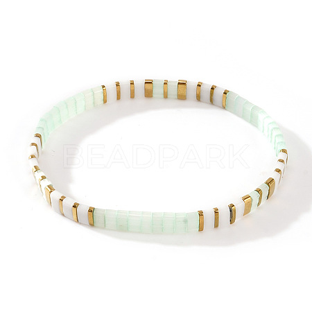 Bohemian Style Glass Seed Beads Stretch Bracelets for Women FG0576-5-1