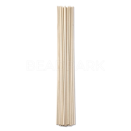 Round Wooden Sticks WOOD-WH0024-98A-1