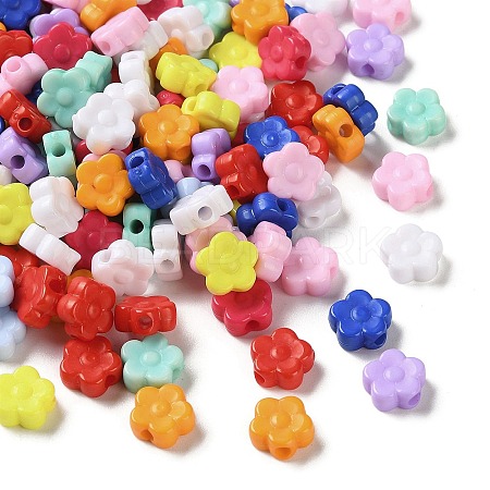 Opaque Acrylic Beads MACR-L010-05E-1