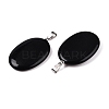 Natural Obsidian Pendants G-T138-207A-2
